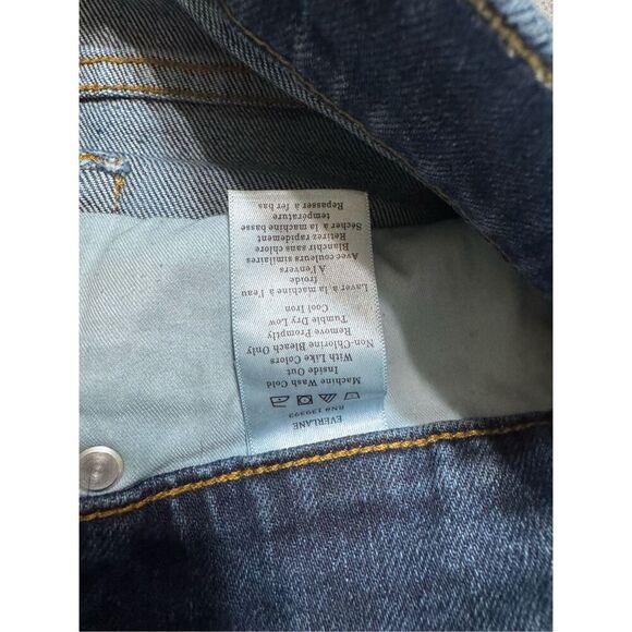 Everlane The way high jeans frayed hem straight 25 regular - Picture 11 of 12